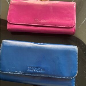 Ted Baker Women's Pink and Blue Wallet Set